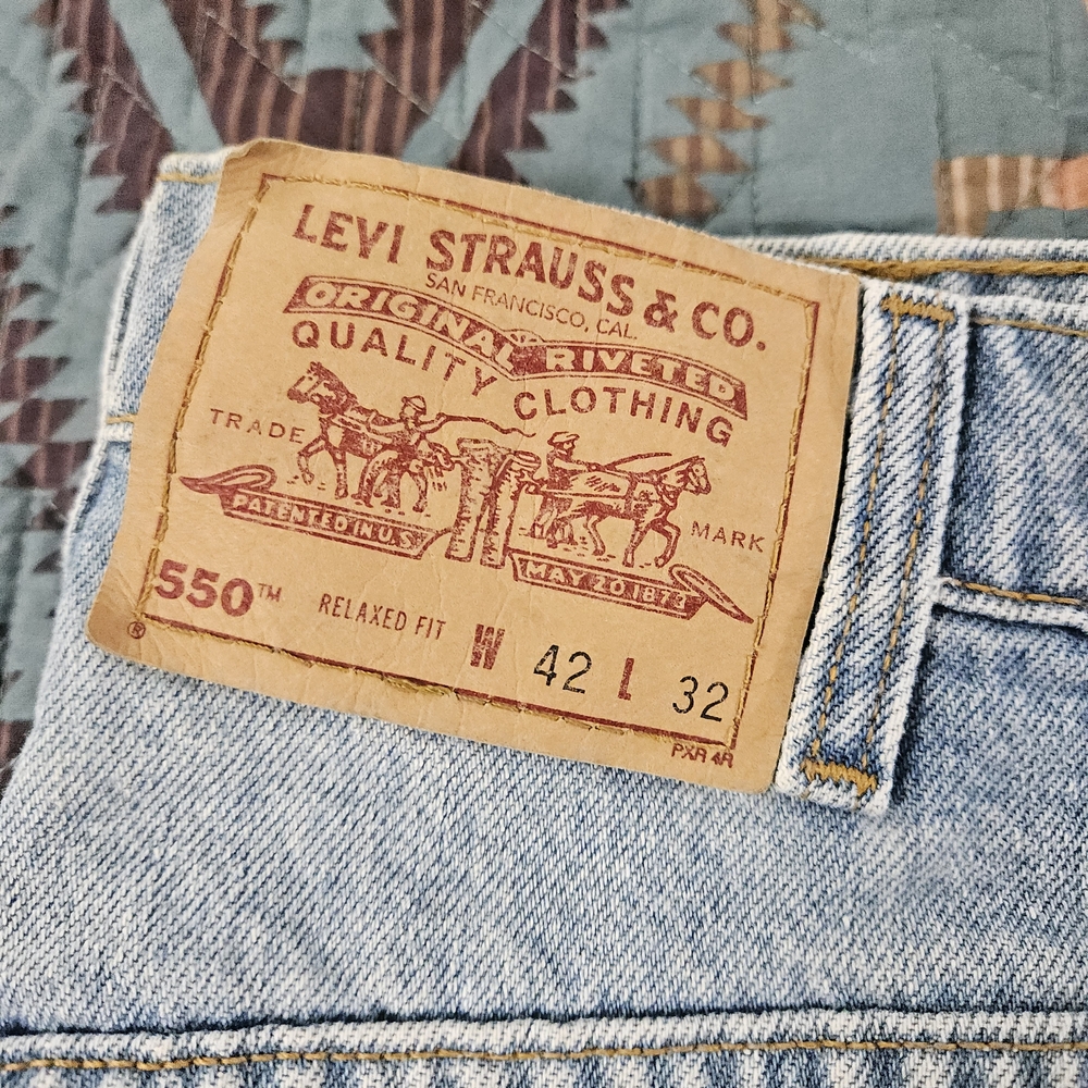 Vintage. New. Deadstock. Levis 550 - Picture 3 of 8